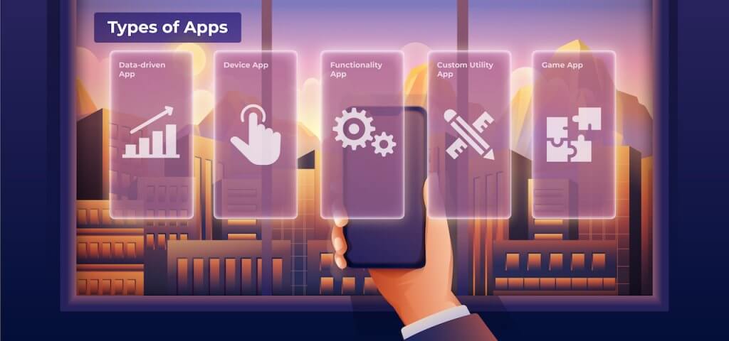 types of app